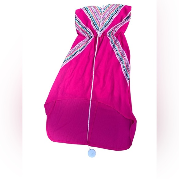 My Michelle Pink Strapless Women Dress Size Small - Picture 8 of 11